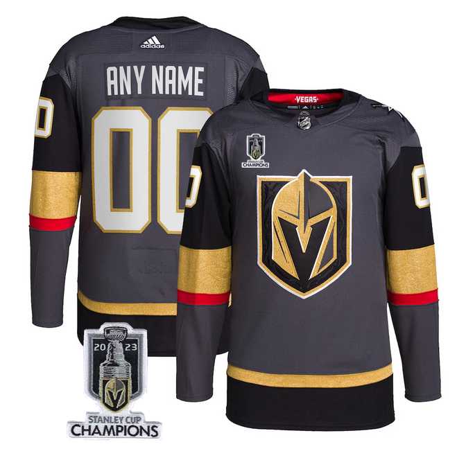 Men's Vegas Golden Knights Active Player Custom Gray 2023 Stanley Cup Champions Stitched Jersey,We sell and wholesale Men's Vegas Golden Knights Active Player Custom Gray 2023 Stanley Cup Champions Stitched Jersey on line form chian!